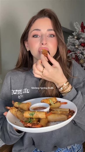 Jessica Kamel | Food | Cooking | Recipes | Lifestyle | ‎Shrimp spring rolls رولز بالقريدس 🍤🦐‎ | Instagram