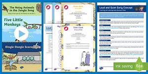 Loud and Quiet Concept Teaching and Learning Ideas Resource Pack