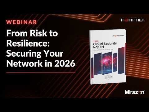 From Risk to Resilience: Securing Your Network in 2026 Webinar