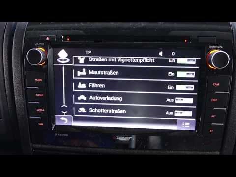 Tips for your motorhome - Setting up Zenec Navi
