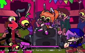 【FNF】D-side第五周全阶段1miss通关