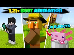 Minecraft Trailer Animation Mod For MCPE 🔥 (1.21+) | Animation Mod For Minecraft Pocket Edition 🤯