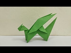 Origami Faerie Dragon Easy | How To Make Origami Faerie Dragon | Origami Tutorial