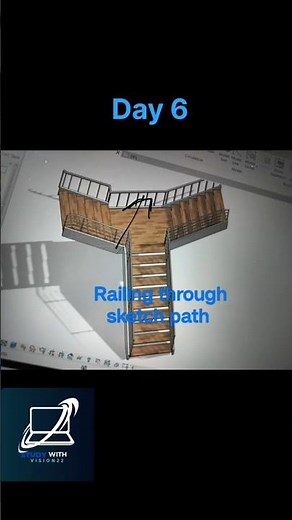 Day 6 | Revit Learning Journey | Railing Design & Baluster Editing