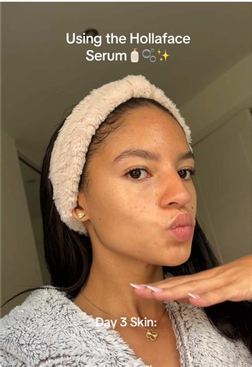 Hollaface UK Serum: My 3-Day Skincare Journey