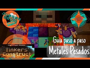 Minecraft Bedrock 1.21|Tinkers' Construct ⚒️⛏️ | Guía paso a paso | Capítulo 3 | Metales Pesados