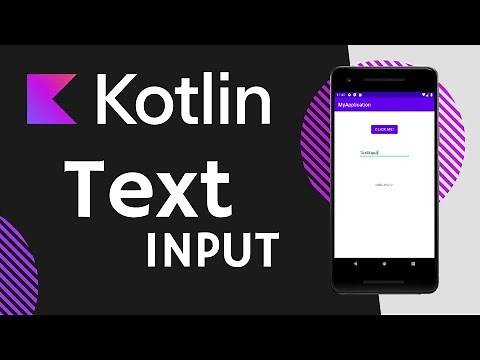 Kotlin - Get text input with EditText