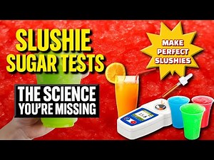 How Sugar Affects Slushie Texture & Why | Slushie Science