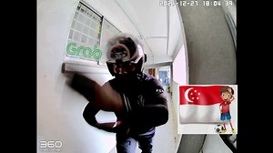 176K views · 3.1K reactions | This Grab delivery guy making his delivery in a stylo milo way. Doing his job while still entertaining others. Well done, and cheers | ROADS.sg | Facebook