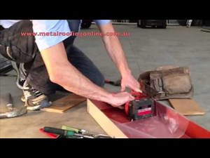 How to: Install Stop Ends on Box Gutters | Metal Roofing Online