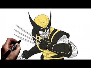 How To Draw Marvel's Wolverine | Step By Step | Marvel