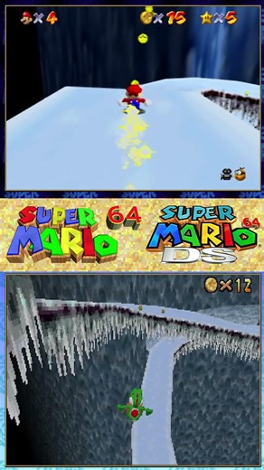 Gamer Skills | Super Mario 64 vs Super Mario 64 DS