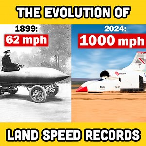 49K views · 259 reactions | The Evolution of Land Speed Records | Donut Media | Facebook