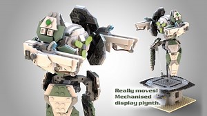 LEGO MOC-137884 Mech Arena Surge Mech moving automaton | Modular Weapons (Space 2023)