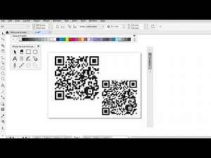 QR Code ll 145 ll qr code generate kaise kare CorelDraw