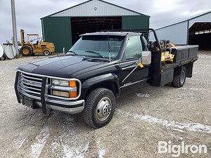 1999 Chevrolet 3500 4x4 Flatbed Dually Service Truck | Transportation