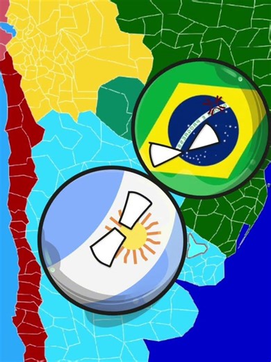 The Little Brazilian Series Part 2 #countryballs #pleasedonotflop