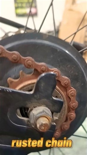 Rusted chain freewheel/ clean cycle parts/ MTB cycle olded/how to clean cycle parts