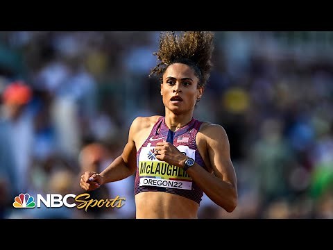 Sydney McLaughlin posts top-10 time EVER while easing into 400 hurdles final | NBC Sports