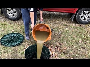 Sewer Cleanout using a combination of snake, shop vac and a jetter