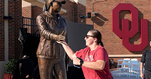 Karlie Keeney gave 'up her life on a dime' to step in as Oklahoma's interim pitching coach