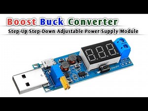 Step Up Step Down Power Supply Module || Boost Buck Converter With Display