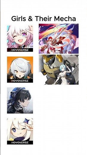 Himeko Nova is HERE! Who has the best Mecha? 🤖 #hsr #genshinimpact #zzzero #wuwa