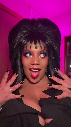 “Hello darling! It’s me, Elvira, Mistress of the Dark” #screamqueen #elviramistressofthedark #elvira #mistressofthedark #cosplay #hairinspiration #hairtiktok #hairlove #hairvideos #frizzyhair #hairstyletutorial #shinyhair #transitionvideo #newtransition #transformationchallenge #beforeandafter #freeforms #transitionchallenge #transitioner #makeuphack #makeupproducts #makeuplooks #makeuptutorials #makeupaddict #makeuptok #makeupmusthaves #glowymakeup #softglam #makeupchallenge #makeuptherapy #set