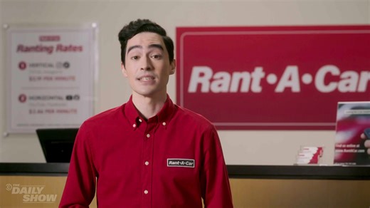 Rant-a-Car: the only rental car service for your unhinged TikTok rants | The Daily Show