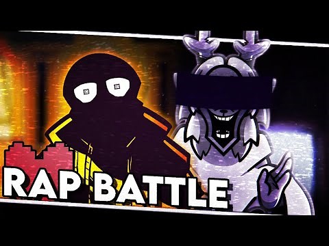 WIKI!SANS vs. MANDELTARUNE (ft. Lindz and garbageGothic). Undertale Rap Battles?