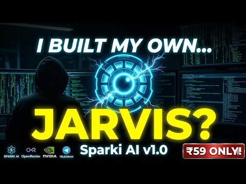 How to Make Your Own AI Assistant with Python | Sparki AI v1.0 ⚡#python