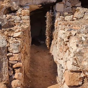 cozy stone dugout inside fireplace #camping #diy #adventure #craft #asmr #cave #dugout #shelter #nature #mrsulo | Mr. Sulo
