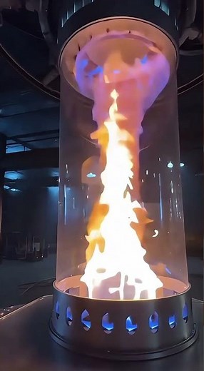 Creating a FIRE TORNADO in a Cylinder | Vortex Combustion Experiment