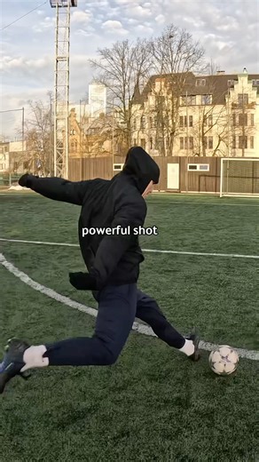 Powershot Technique EXPLAINED💫 #football #soccer #viral #powershots
