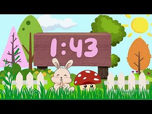 Cute 5-Minute Classroom Timer | Cute Countdown Timer