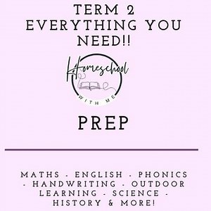 TERM 2 - FOUNDATION - Homeschool Pack - Everything you need!!