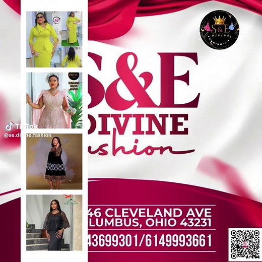 Upgrade your style with S&E Divine Fashion’s trendy clothes collection! From casual chic to elegant outfits, we have everything to make you look divine. 🎉 Promo: Buy 1, Get 1 at 50% OFF! 📍 5246 Cleveland Ave., Columbus, Ohio 43231 📞 614-369-9301 / 614-999-3661 #SEDivineFashion #TrendyClothes #ColumbusFashion #WomenStyle #DivineStyle #BOGOPromo #ShopLocalColumbus #FashionDeals #StylishOutfits #ChicWardrobe