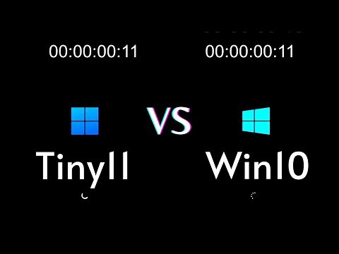 Tiny 11 vs Windows 10 Speed Test (Which is Best?) | 2023