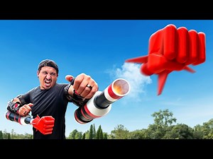 I built rocket punch cannons
