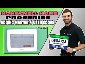 Honeywell Home ProSeries: Adding Master and User Codes