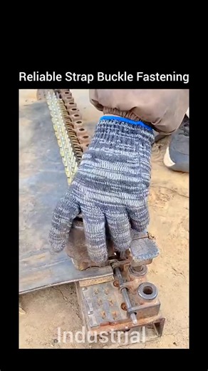 Industrial tube on Instagram: "Strap buckle fastening is a simple yet critical method used to secure loads, bundles, and equipment. A properly fastened buckle ensures strong holding power, prevents slipping, and keeps items safely in place during transport and storage. 🧰 Strap & Buckle Preparation The process begins by selecting a compatible strap and buckle designed for the required load capacity. Both components are inspected for damage or wear. 🔁 Threading the Strap The strap is fed through