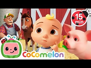 Fun On The Farmyard With Old MacDonald 🐮🤠 | CoComelon Nursery Rhymes & Songs | Kids Learning