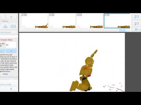 Spring lock test on stick nodes