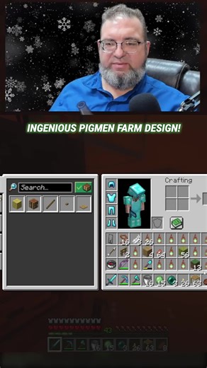 Minecraft Pigmen Farm Explained: Turtle Eggs & Portals! #MinecraftFarm #Redstone #MinecraftTutorial #TwitchHighlights #BetterTogetherWithSeth #Gaming #ClipGPT #streamladder