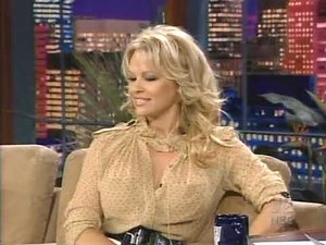 Pamela Anderson on Leno 2005