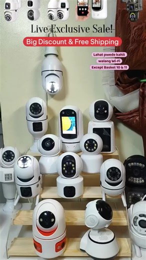 Dual Lens 360° Rotation Security Camera with Night Vision