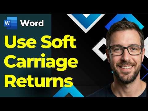 How To Use Soft Carriage Returns in Microsoft Word [2026 Guide]