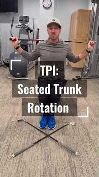 Golf Seated Trunk Rotation Assessment