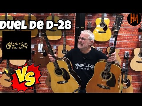Martin D28 Rich Robinson Vs Martin D28
