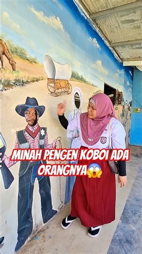 Minah wants a cowboy, there's someone 😱 #trending #trendingshorts
